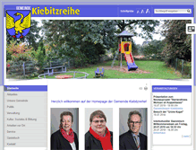 Tablet Screenshot of kiebitzreihe.de